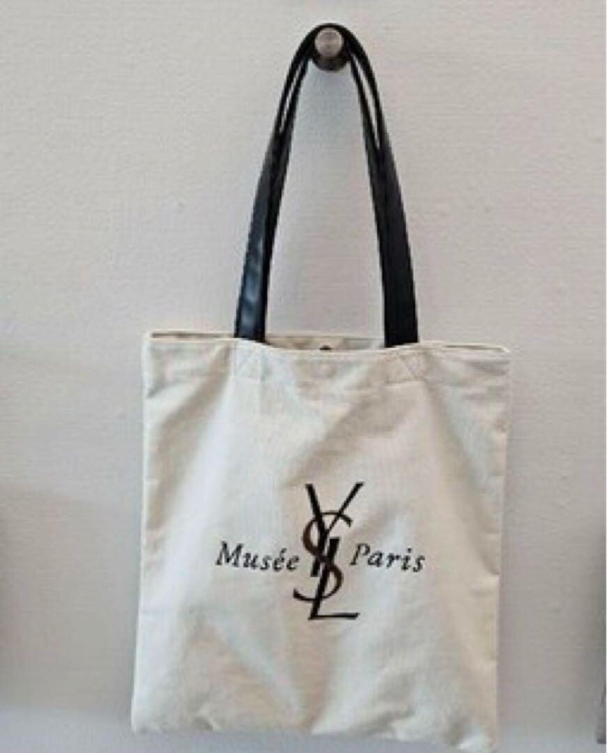 YSL Yves Saint Laurent Exhibition Tokyo Japan White Tote Bag Event