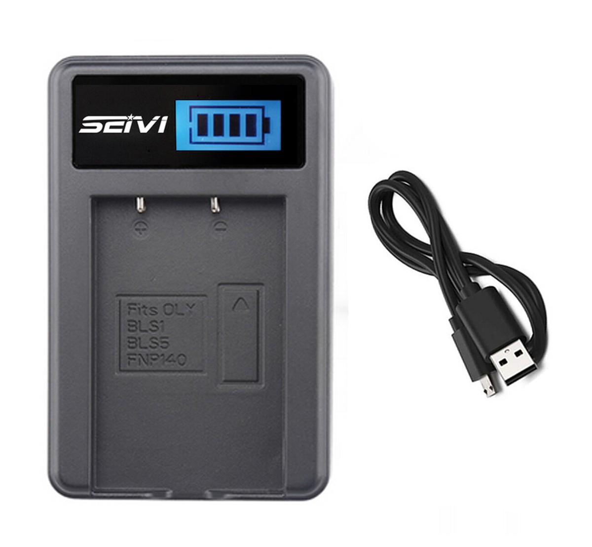 Battery Charger For Olympus PEN EPL3 EPL6 EPL7 EPL8 EPL9 EPL10