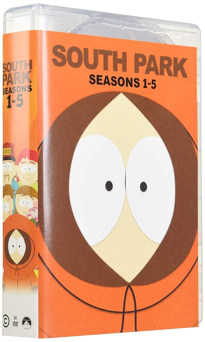 South Park DVD Set Seasons 1 2 3 4 5 New Factory Sealed 15-Box