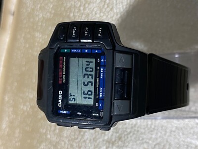 Vintage Casio Cmd-10 Remote Controller 1028 Watch TV RARE Japan
