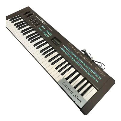 Yamaha DX-21 FM Digital Keyboard Synthesizer 61Key Black Musical