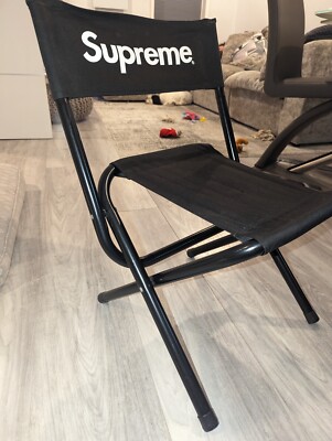 Supreme X Coleman Folding Chair SS15 - Black Collector Rare