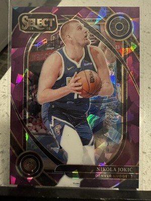 2024-25 select #203 Nikola Jokic Cracked Ice Purple /99 | eBay