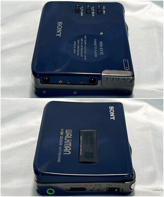 SONY WALKMAN WM-EX70 ブルー テープ再生可能 現状渡し品 SONY WALKMAN