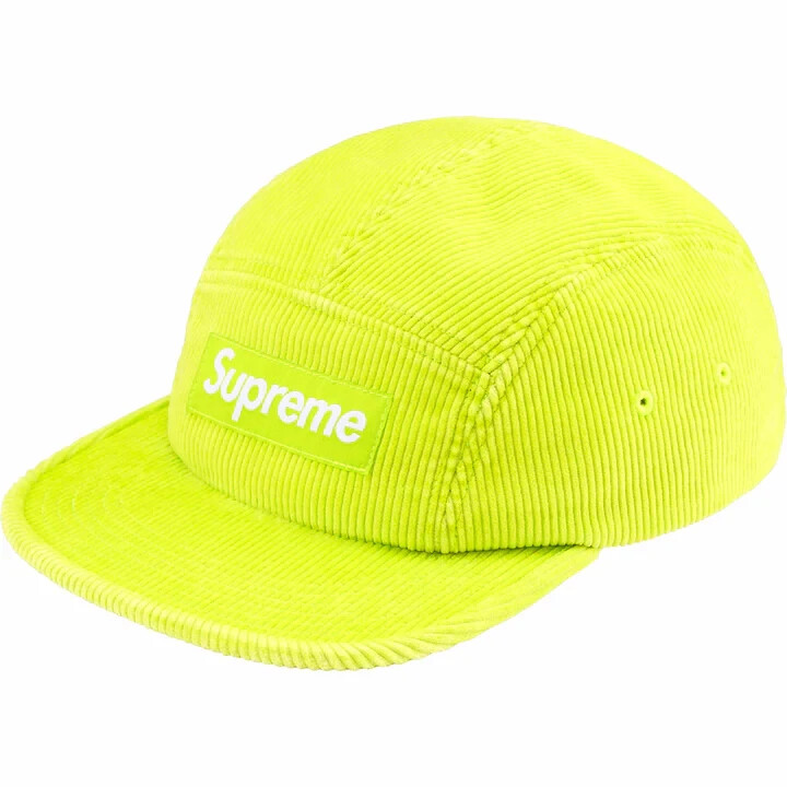 Supreme Corduroy Camp Cap Neon Yellow | eBay