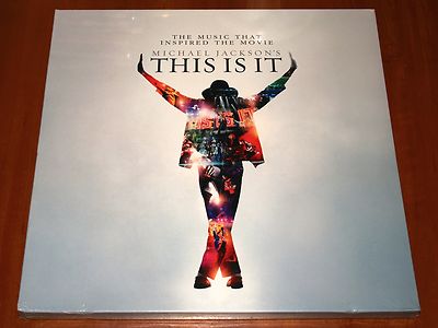 MICHAEL JACKSON THIS IS IT 4x LP VINYL BOX NUMBERED LIMITED