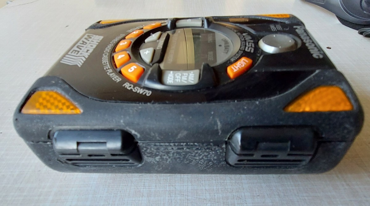 🎧 Panasonic RQ-SW70 Shockwave personal cassette player AM/FM