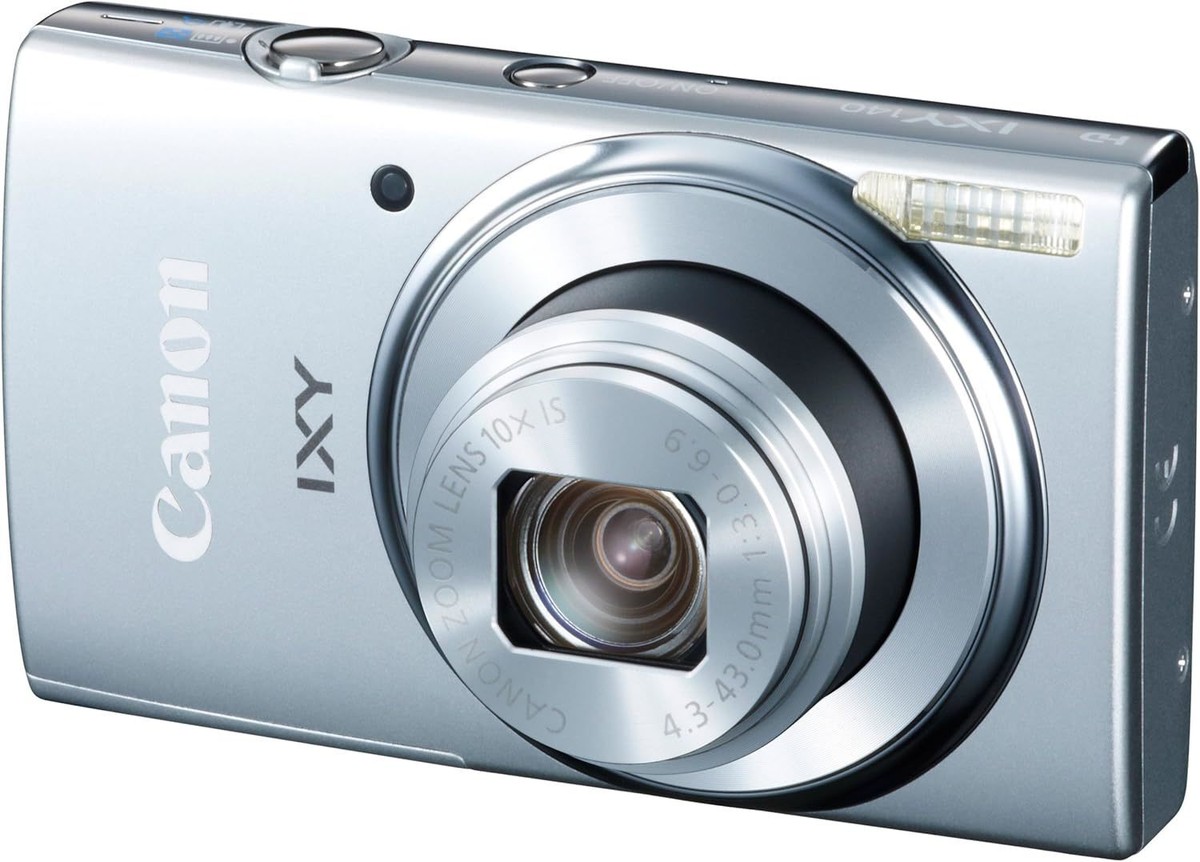 Canon Digital Camera IXY 140 10x Optical Zoom Silver IXY140(SL