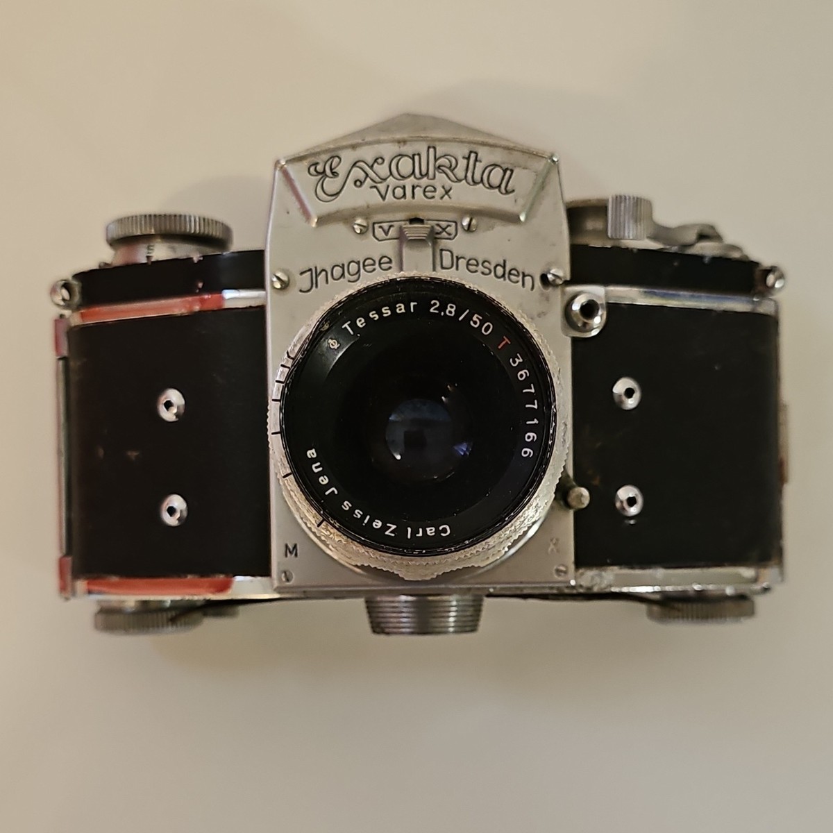 Exakta Varex VX Camera with Carl Zeiss Jena Tessar 2.8/50 Lens | eBay