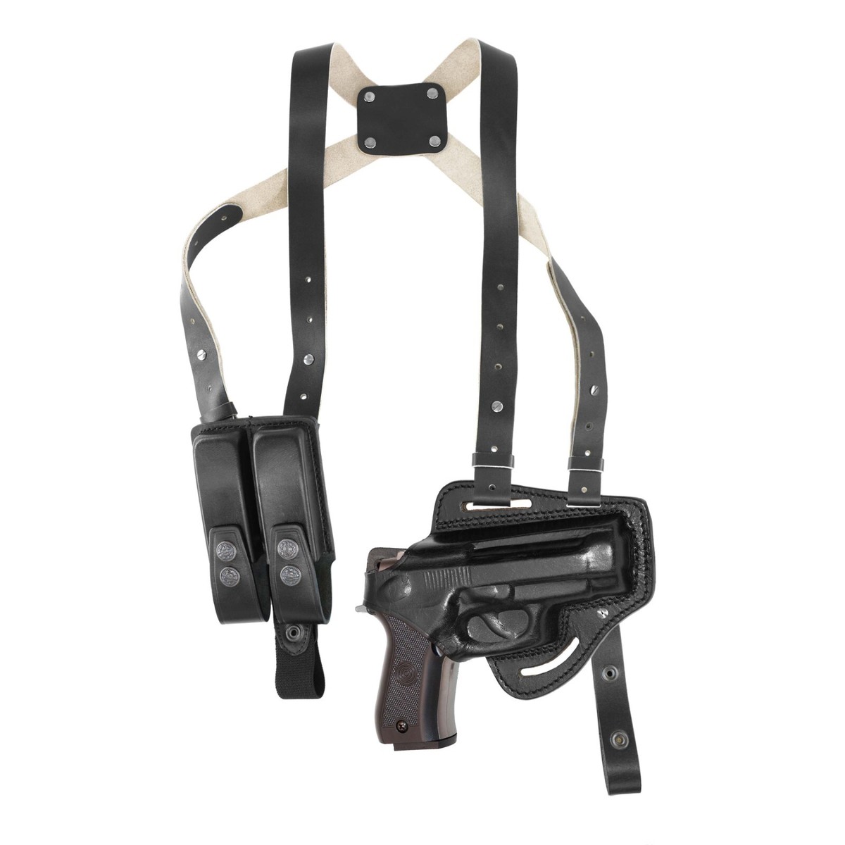 Koltster Shoulder & Belt Holster for Beretta 84F with Double Mag