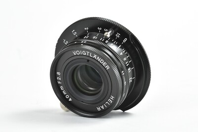 Voigtlander Heliar 40mm f2.8 Aspherical VM Black From Japan