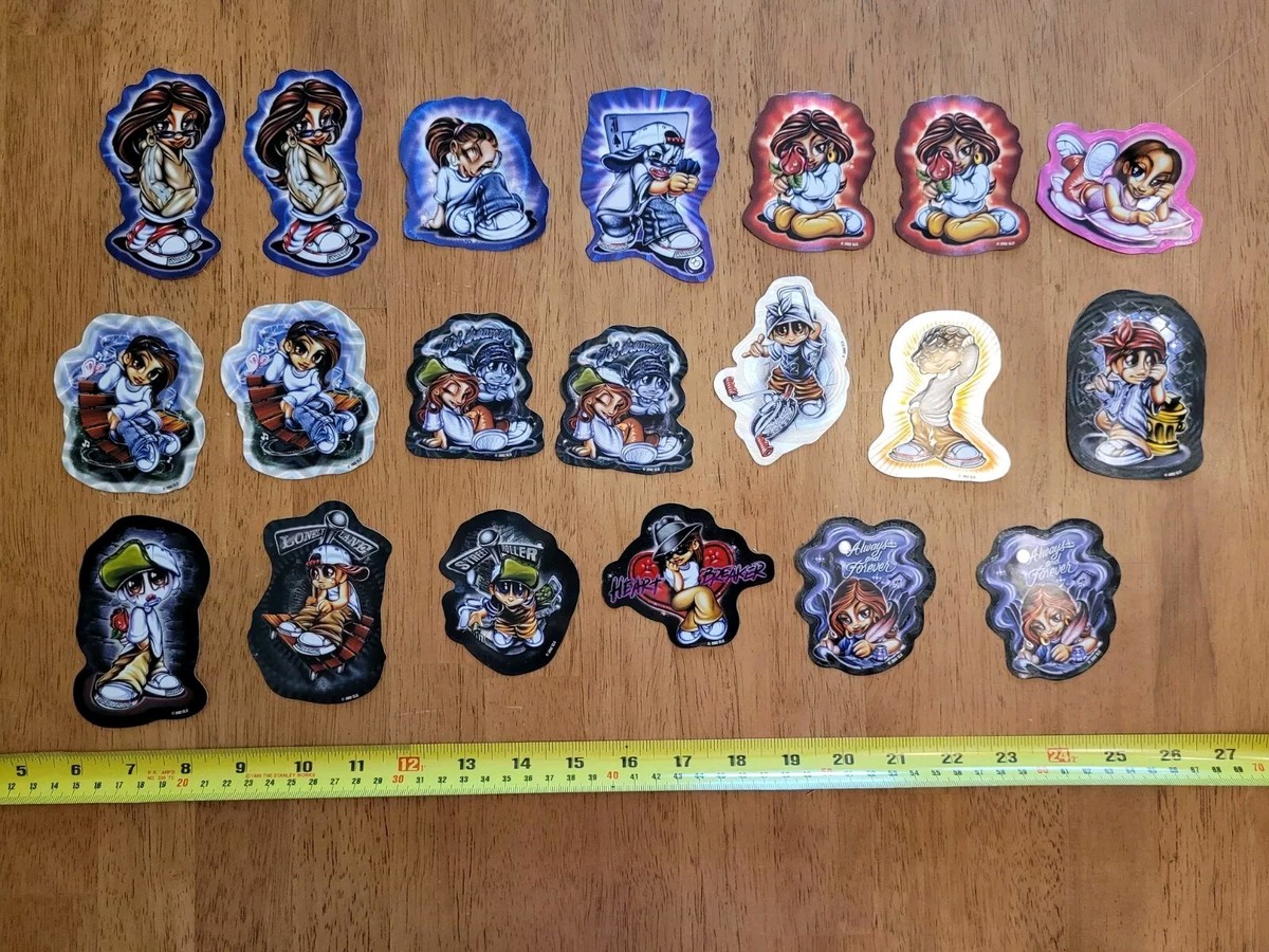 25 Vintage Lowrider Latin Pride Chicano Vending Machine Sticker