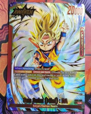 Son Goku (Mini) DA Leader FB05-001 Alt Art New Adventure Dragon