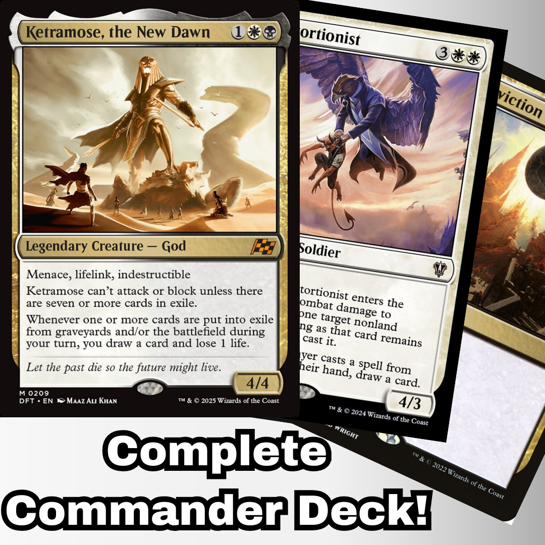 MTG Commander EDH Deck Ketramose, the New Dawn 100 Cards Custom