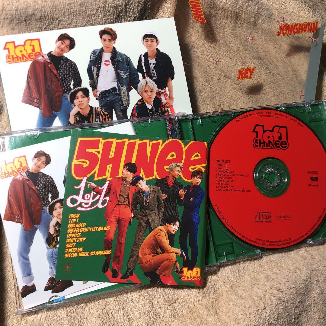 Shinee 1 Of 1 5th Album vol.5 CD Taemin Onew Minho Jonghyun Key K