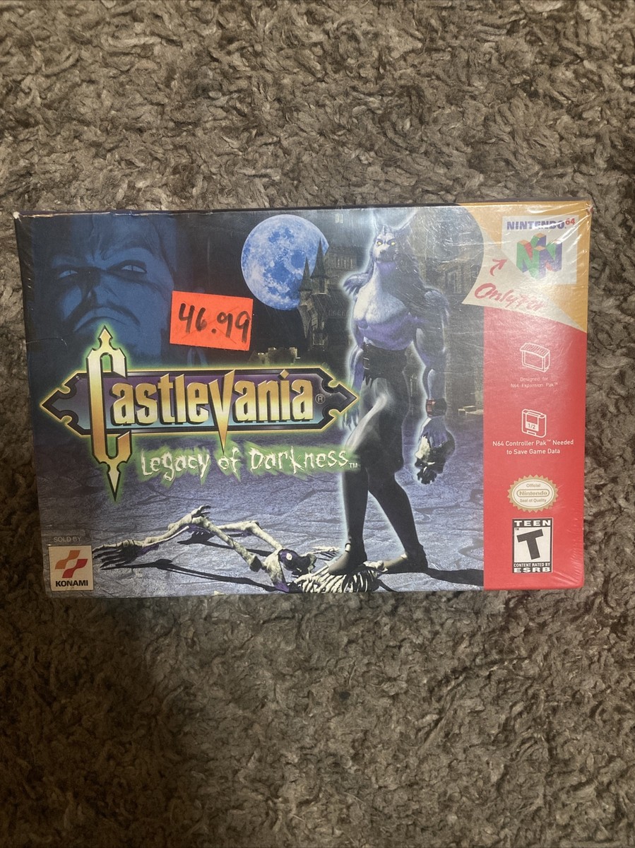 Castlevania: Legacy of Darkness (Nintendo 64, 1999) 83717180203| eBay