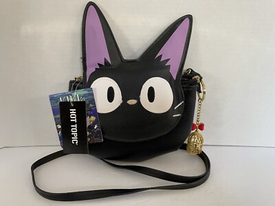 Studio Ghibli Kiki's Delivery Service Jiji Crossbody Purse Bag New
