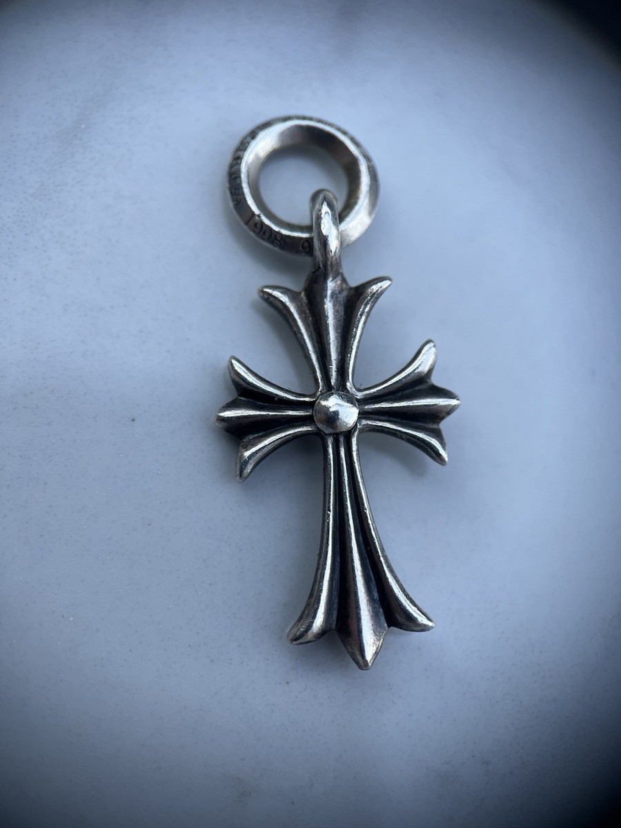 Chrome Hearts Tiny CH Cross Pendant / Charm AUTHENTIC with