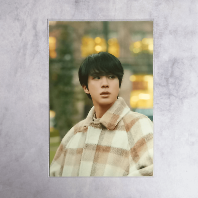 BTS Winter Package 2020 & 2021 Official Live Photo - Jin Set of 2