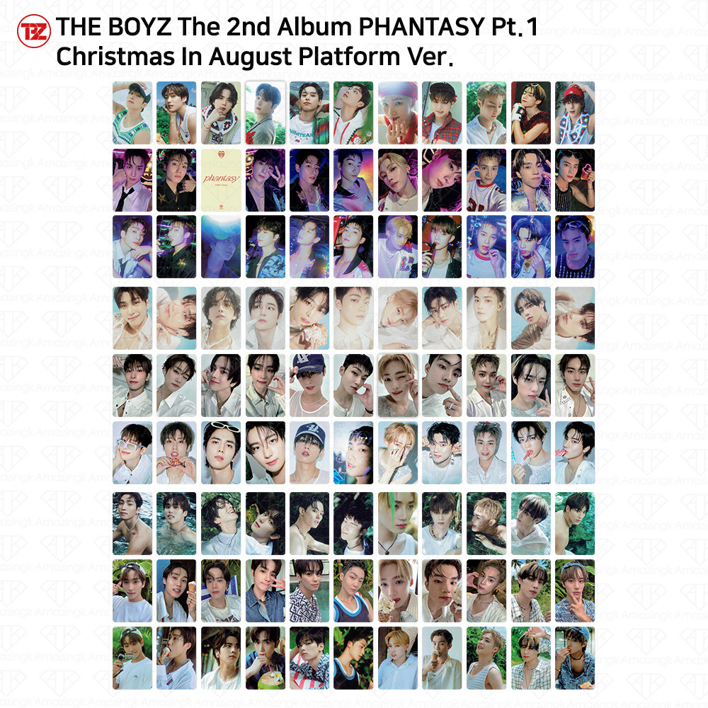 The Boyz The 2nd Album Phantasy Pt.1 Platform Ver Selfie Official