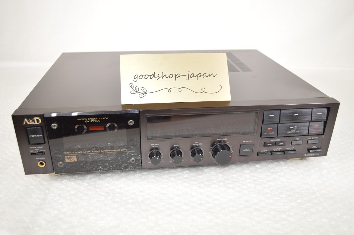 AKAI A&D GX-Z7000 3-Head Stereo Cassette Deck Working Excellent | eBay