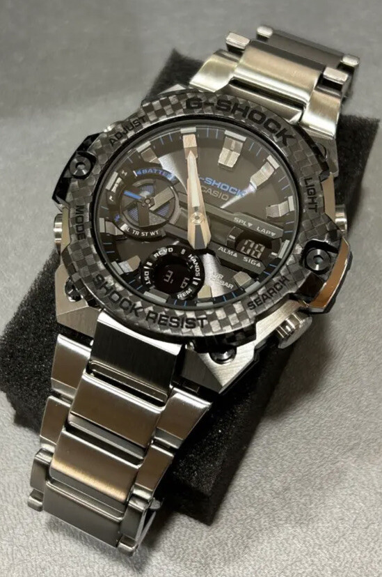 Casio G-Shock G-Steel Men's Black Watch - GST-B400XD-1A2JF From