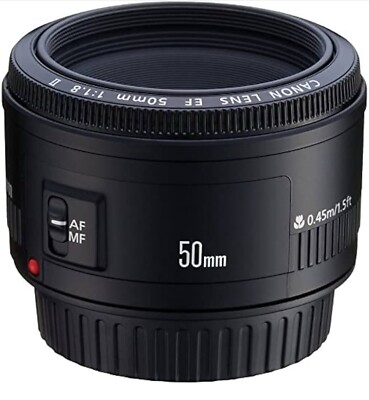 Canon Lens EF 50 mm f/1.8 II | eBay
