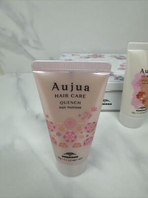 AUJUA Hair Care Coffret Gift Box Sample Set 5 Products Quench
