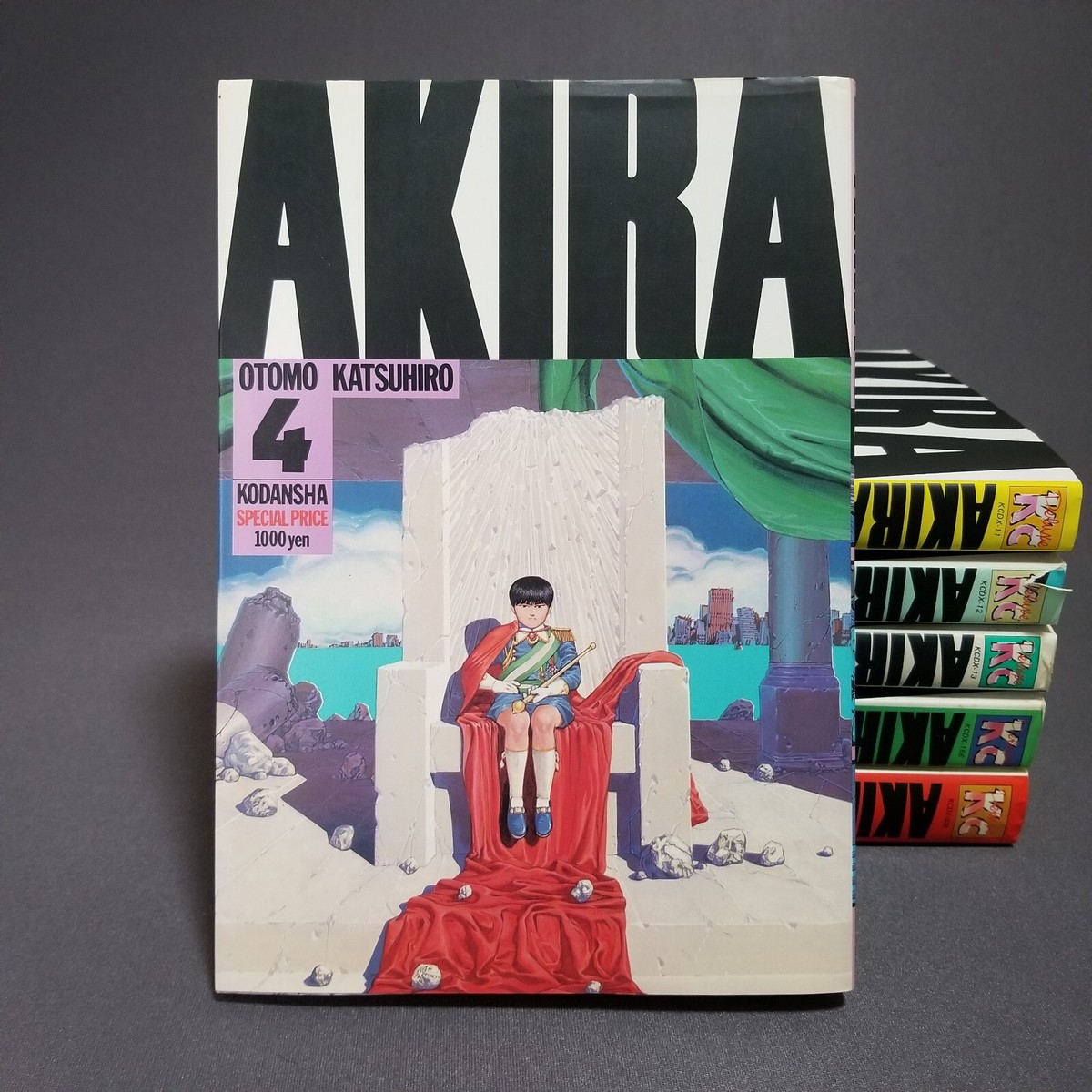 AKIRA by Katsuhiro Otomo Vol. 1-6 Manga Comic Complete Set from