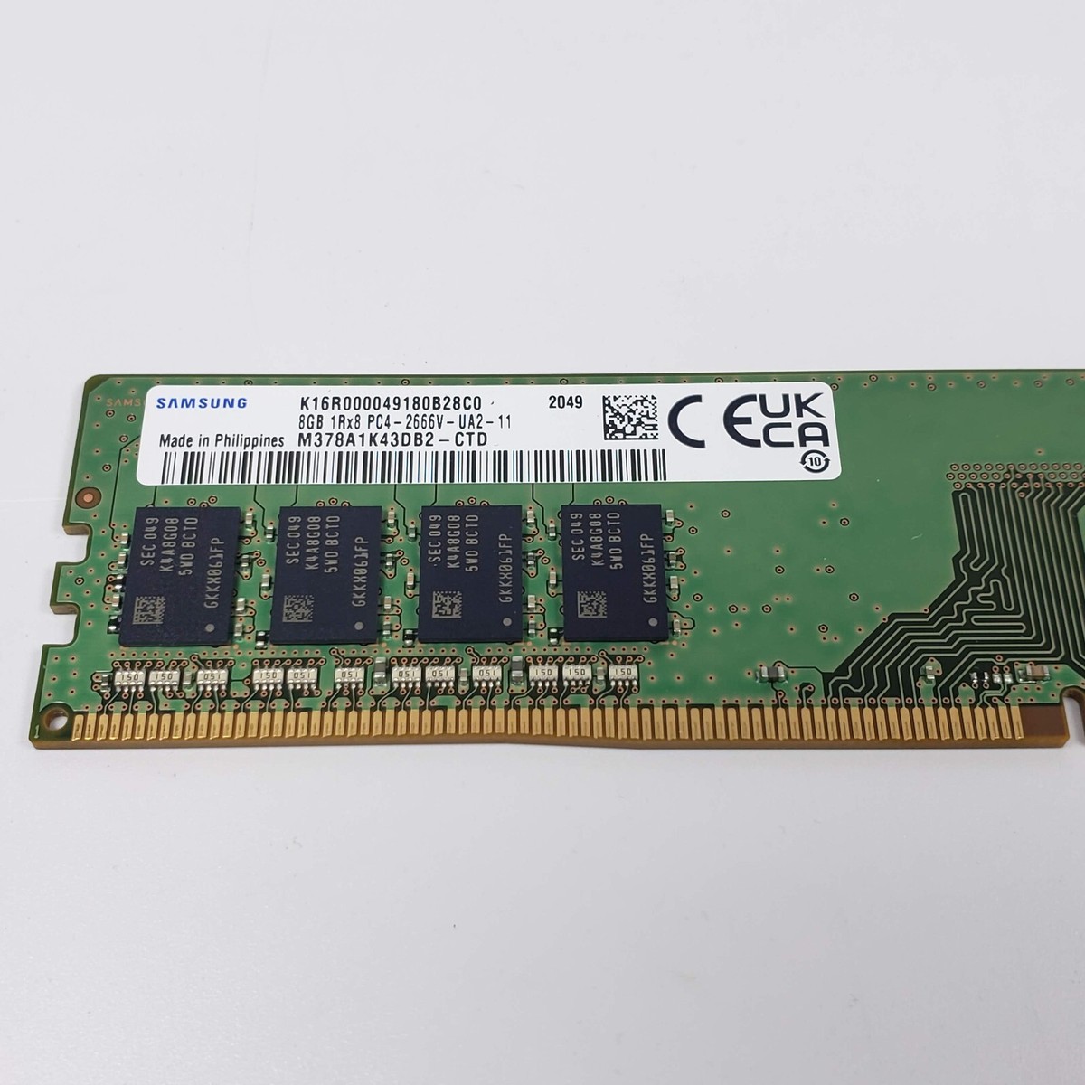 Samsung DDR4 8GB メモリ 2666Mhz 2枚 16GB SAMSUNG DDR4 PC4-2666V