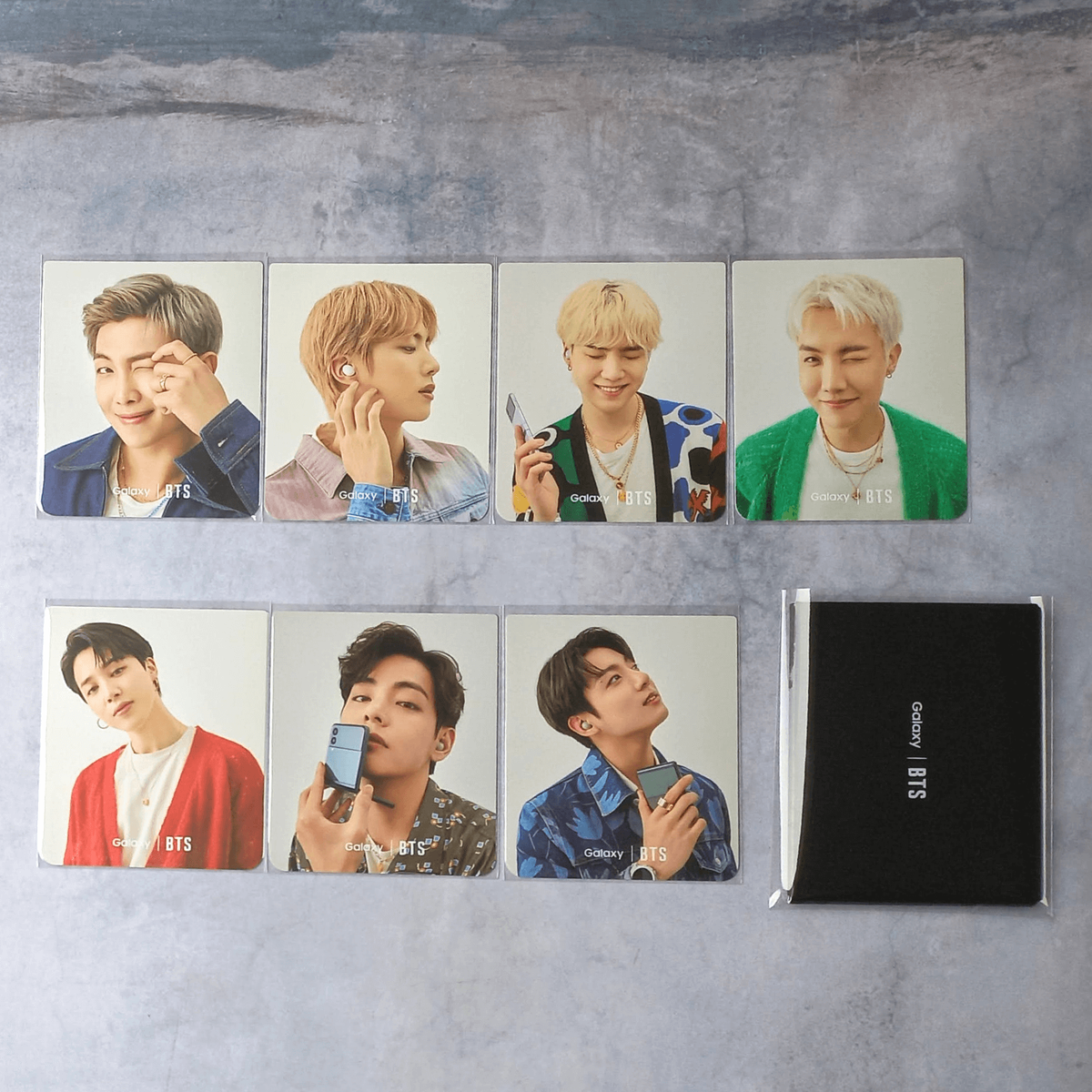 BTS Official Samsung Galaxy Z Flip 3 BTS Edition Photo Card
