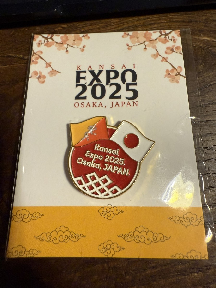 スタッフ用非売品 チェコ エキスポ 2025 大阪万博 ピンバッジ スタッフ