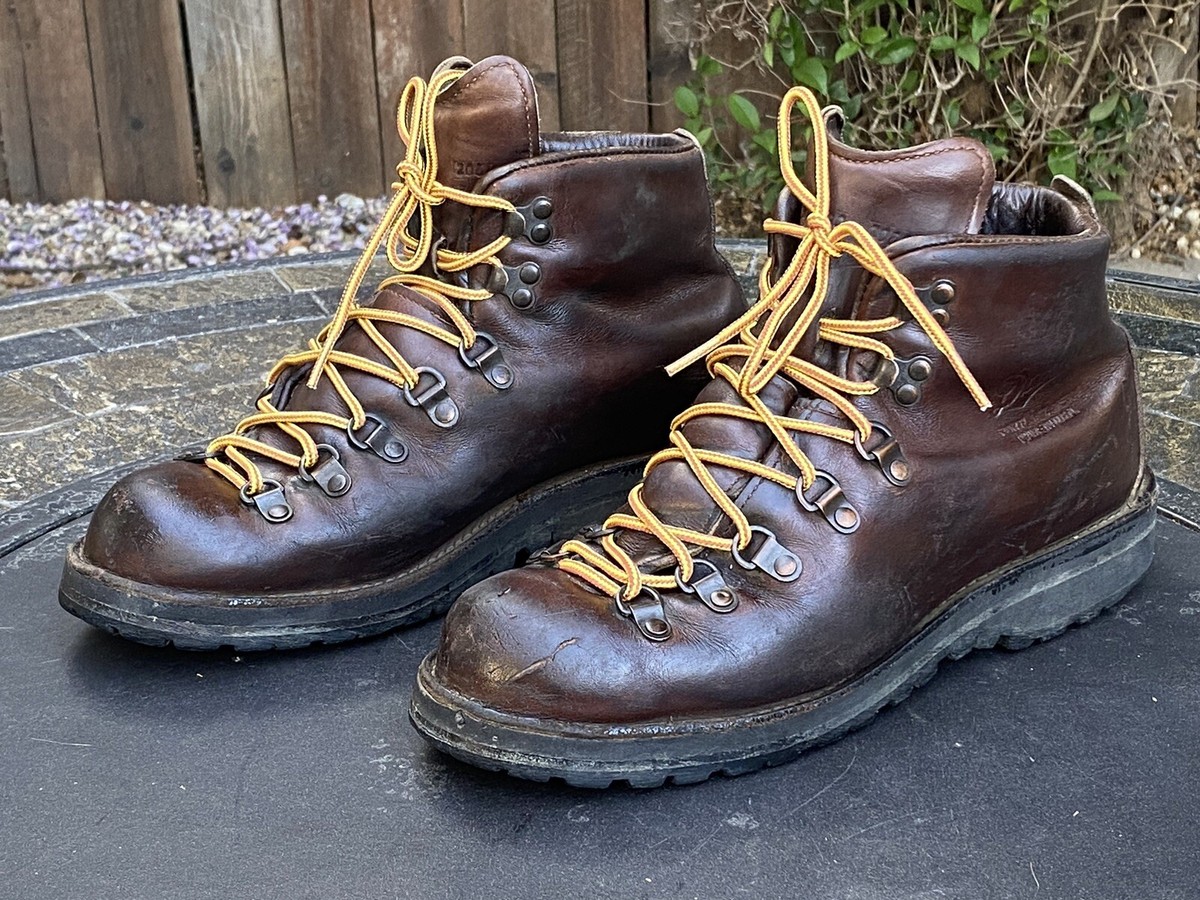 Danner 30800 Mountain Light II Brown Leather Hiking Boots Mens 8.5