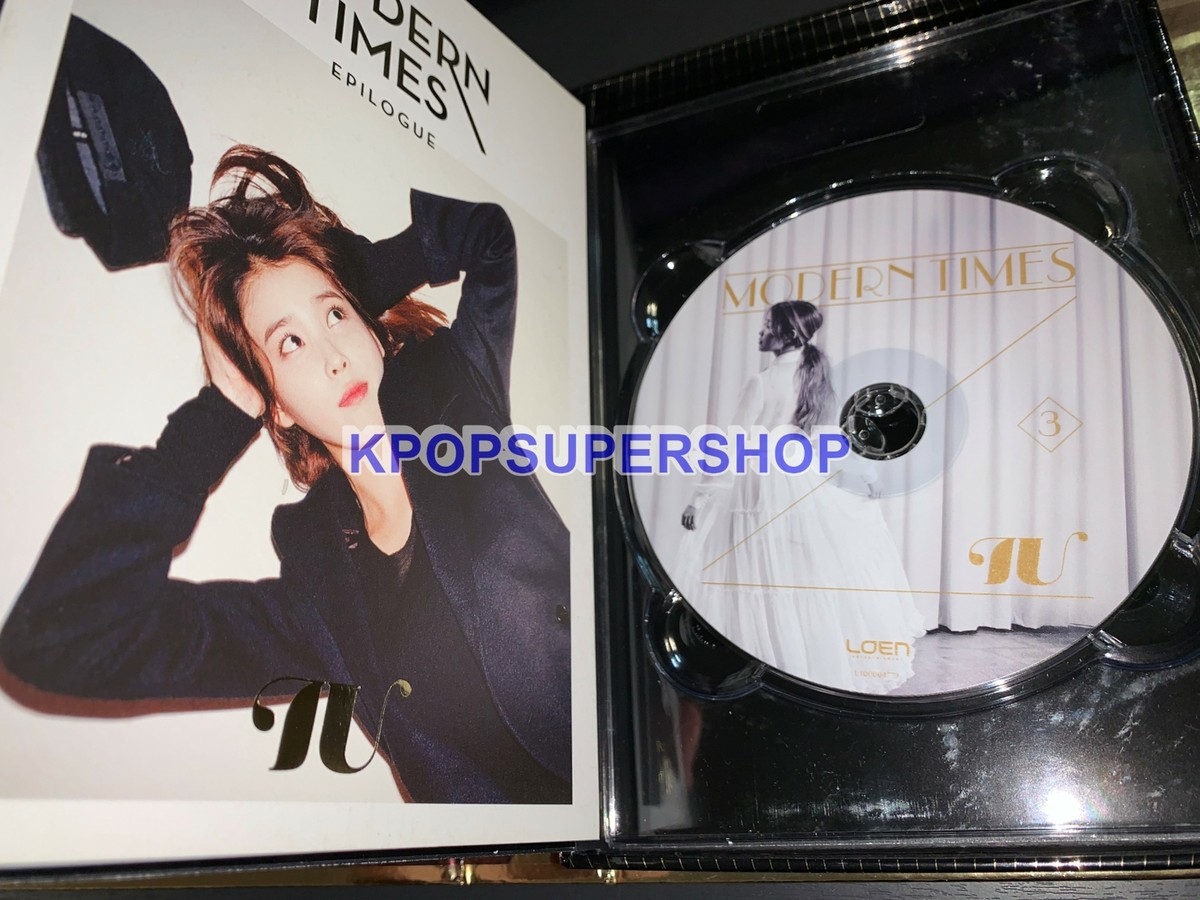 IU 3rd Album Repackage Modern Times Epilogue CD 2 DVD No Photos