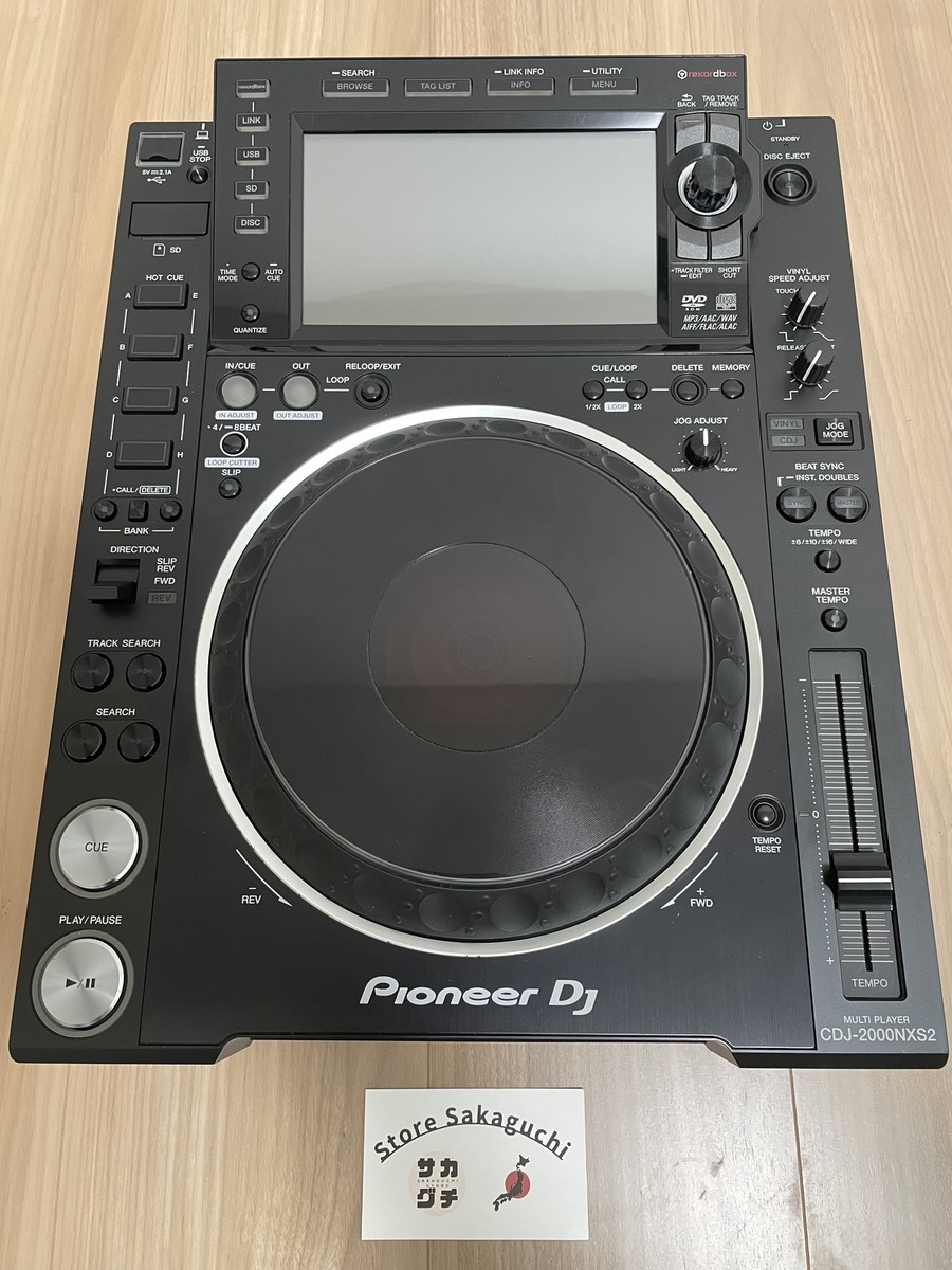 Pioneer CDJ-2000NXS2 DJ Multi Player Pro Deck with USB Rekordbox