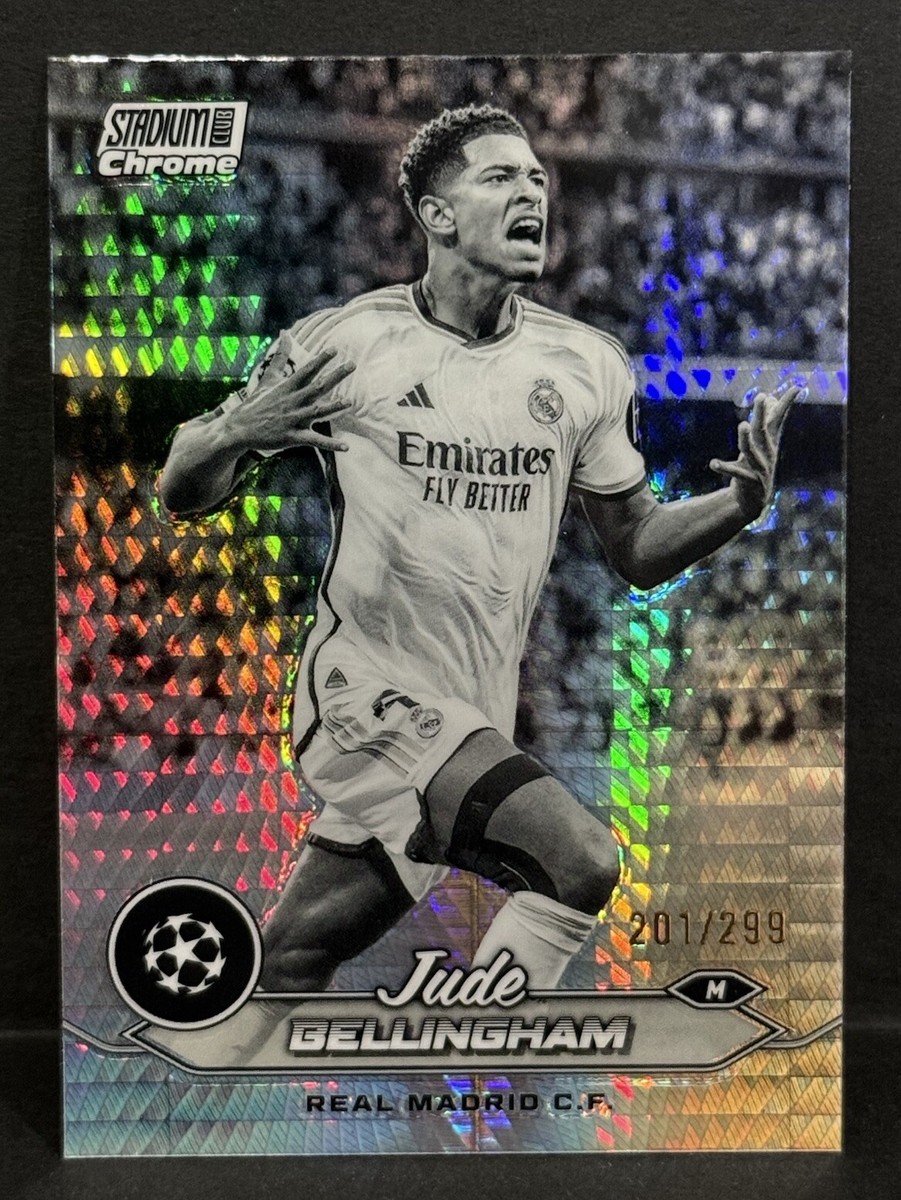 2023-24 Topps Chrome Stadium Club UCC Jude Bellingham Black