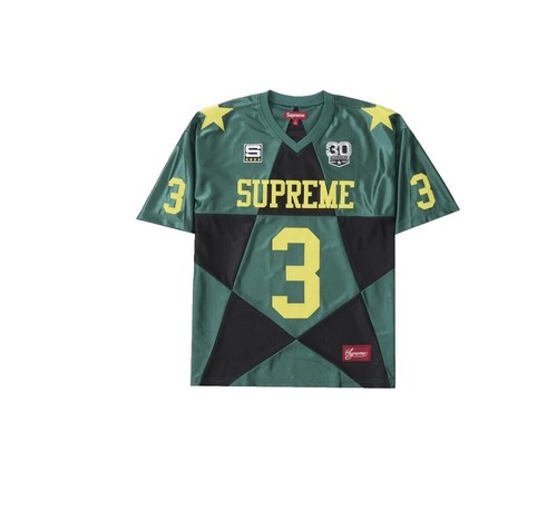 Supreme Aphex Twin Football Jersey Black Size XXL SS25 BRAND NEW