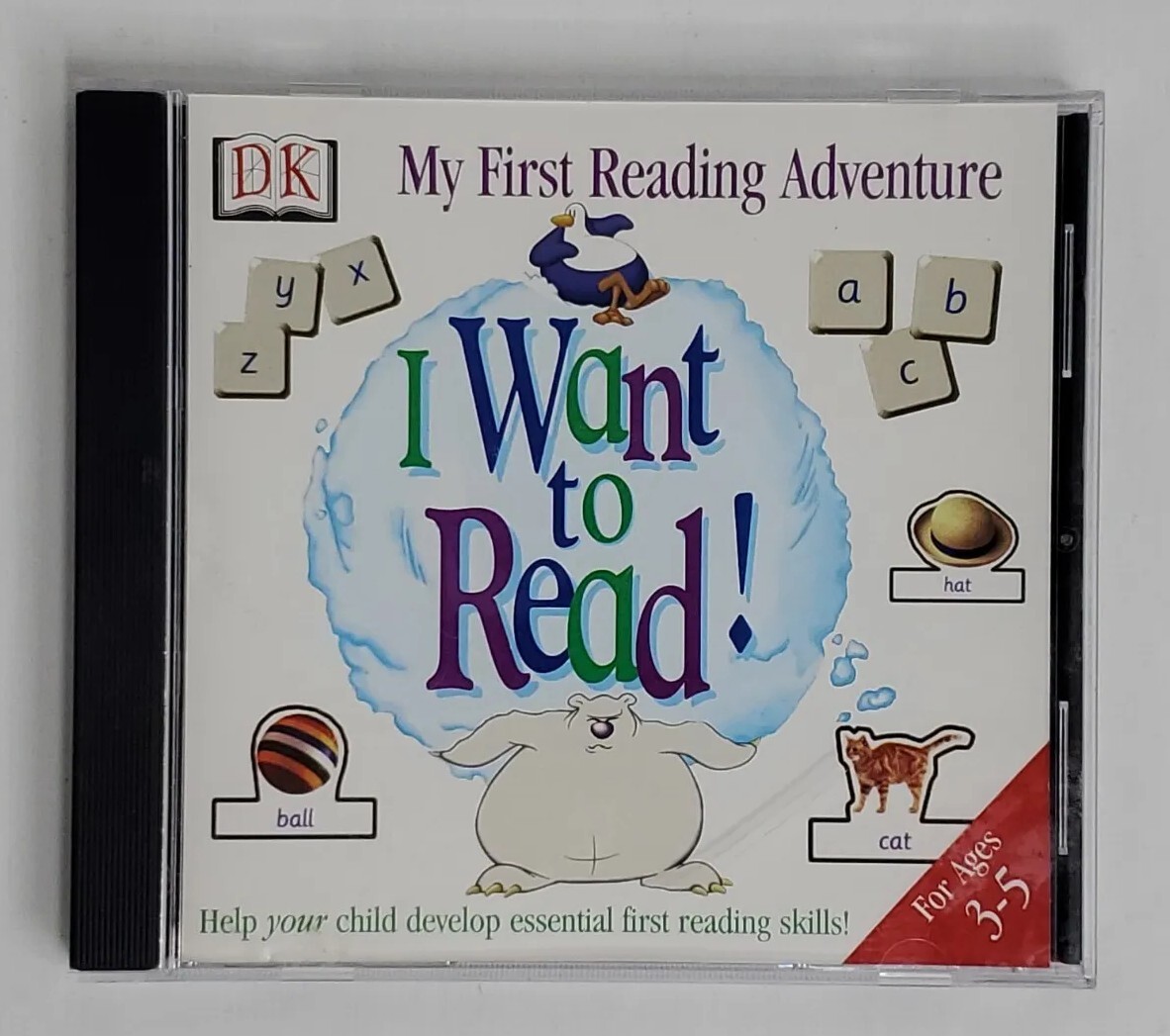 My First Reading Adventure I Want To Read CD Rom Disc For Windows