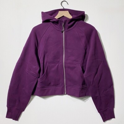 NWT Lululemon Scuba Oversized Full Zip Hoodie Size XS/S Dramatic