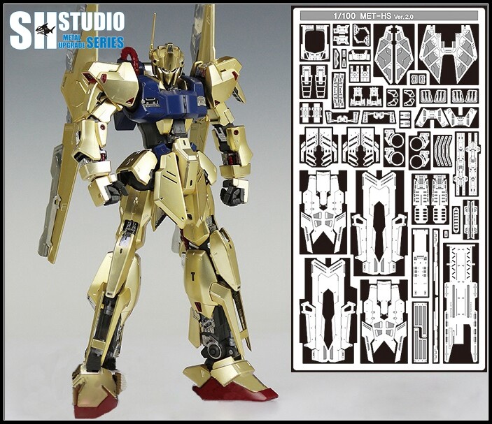 for MG 1/100 MSN-00100 Hyaku Shiki ver 2.0 SH Studio Details Part