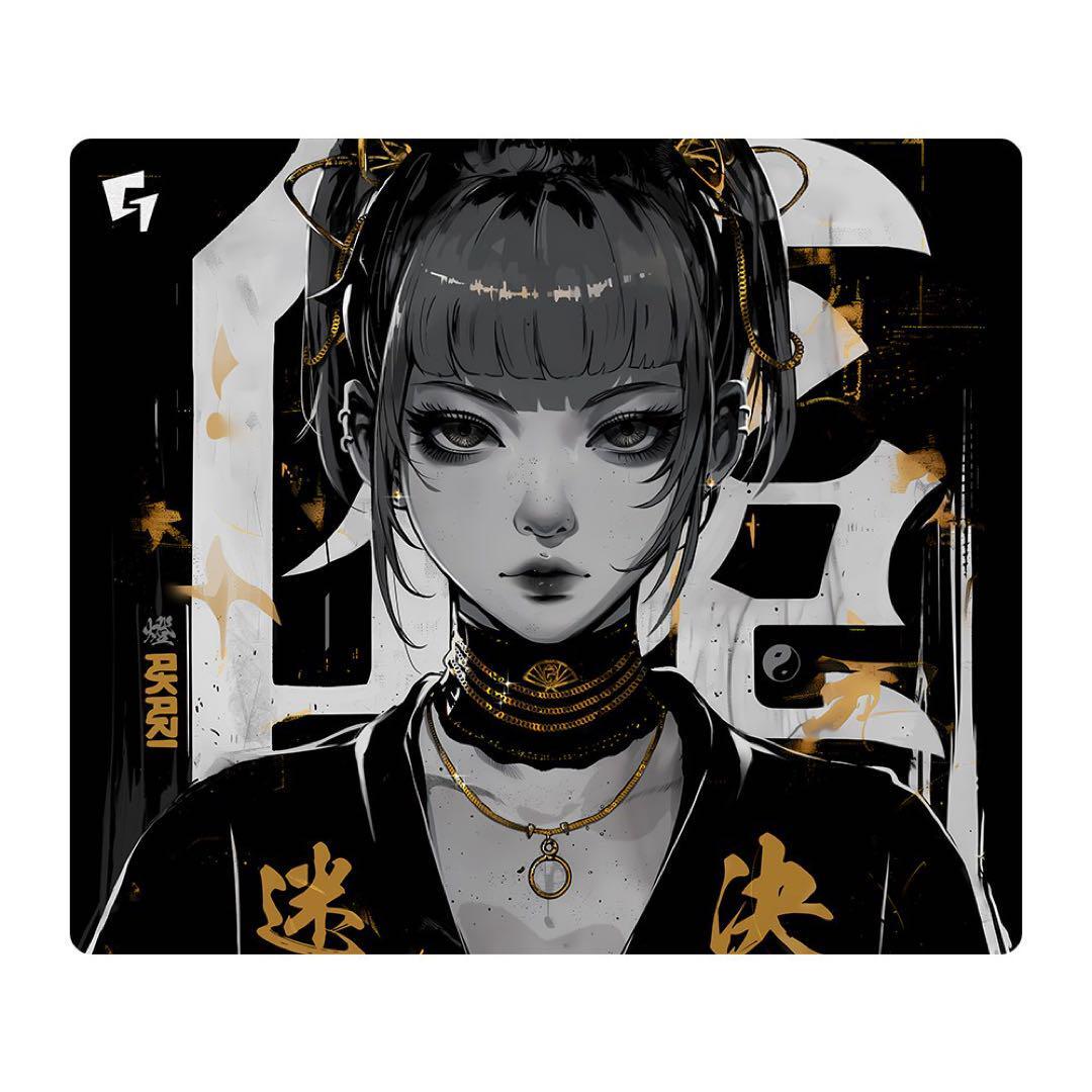 GLSSWRKS Akari Premium Glass Mousepad Gold Rare | eBay