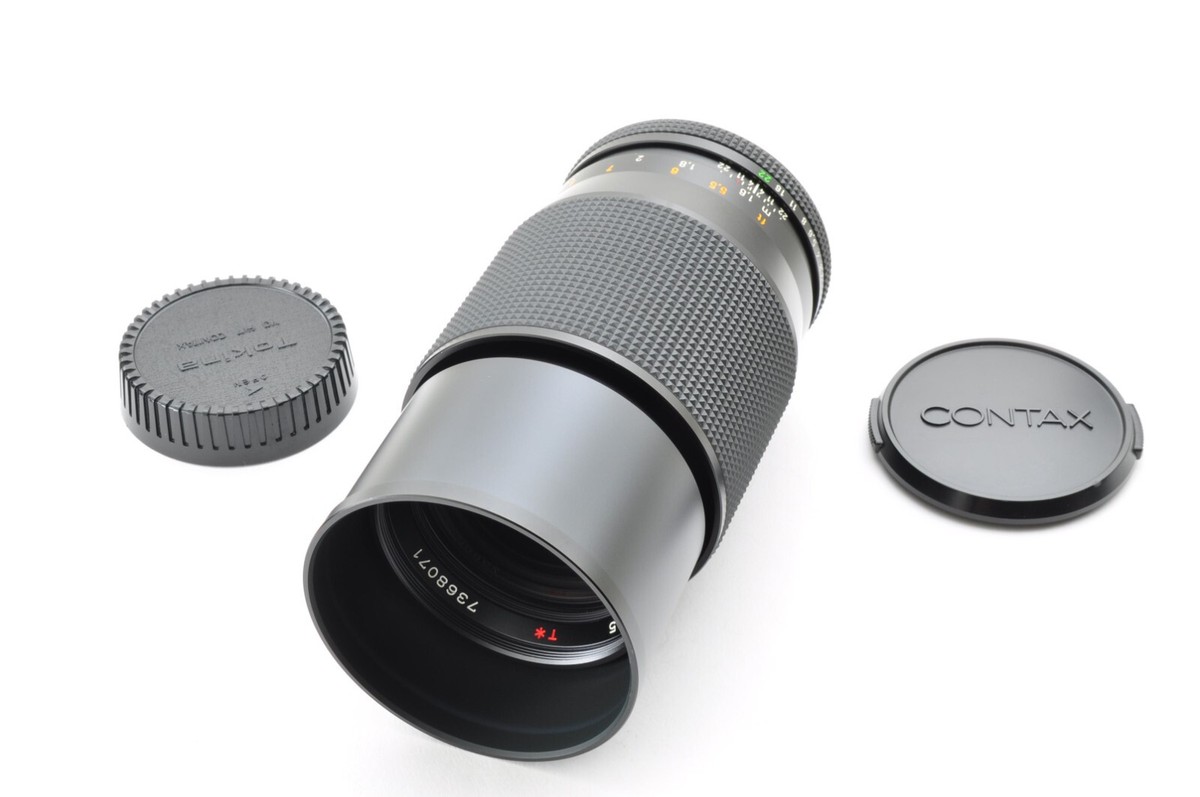 CONTAX Carl Zeiss Sonnar T* 135mm F/2.8 MMJ Near MINT MF Lens From