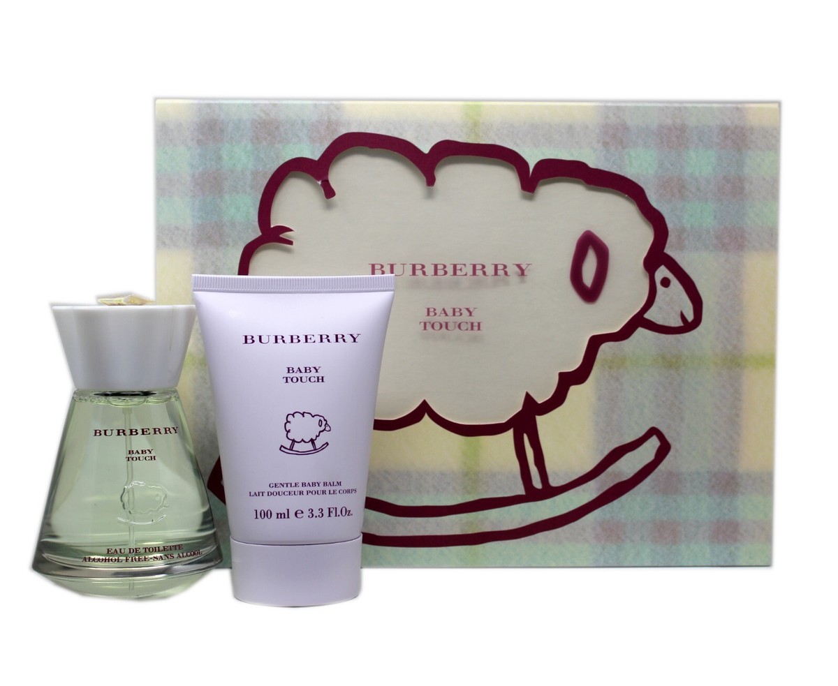 BURBERRY BABY TOUCH 2 PIECE GIFT SET ALCOHOL-FREE EAU DE TOILETTE