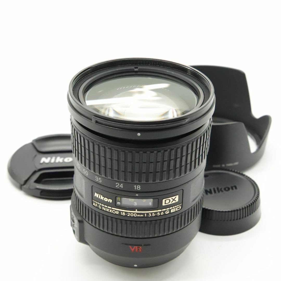 AF-S DX VR Zoom Nikkor ED18-200mm F3.5-5.6G(IF) Nikon DX format