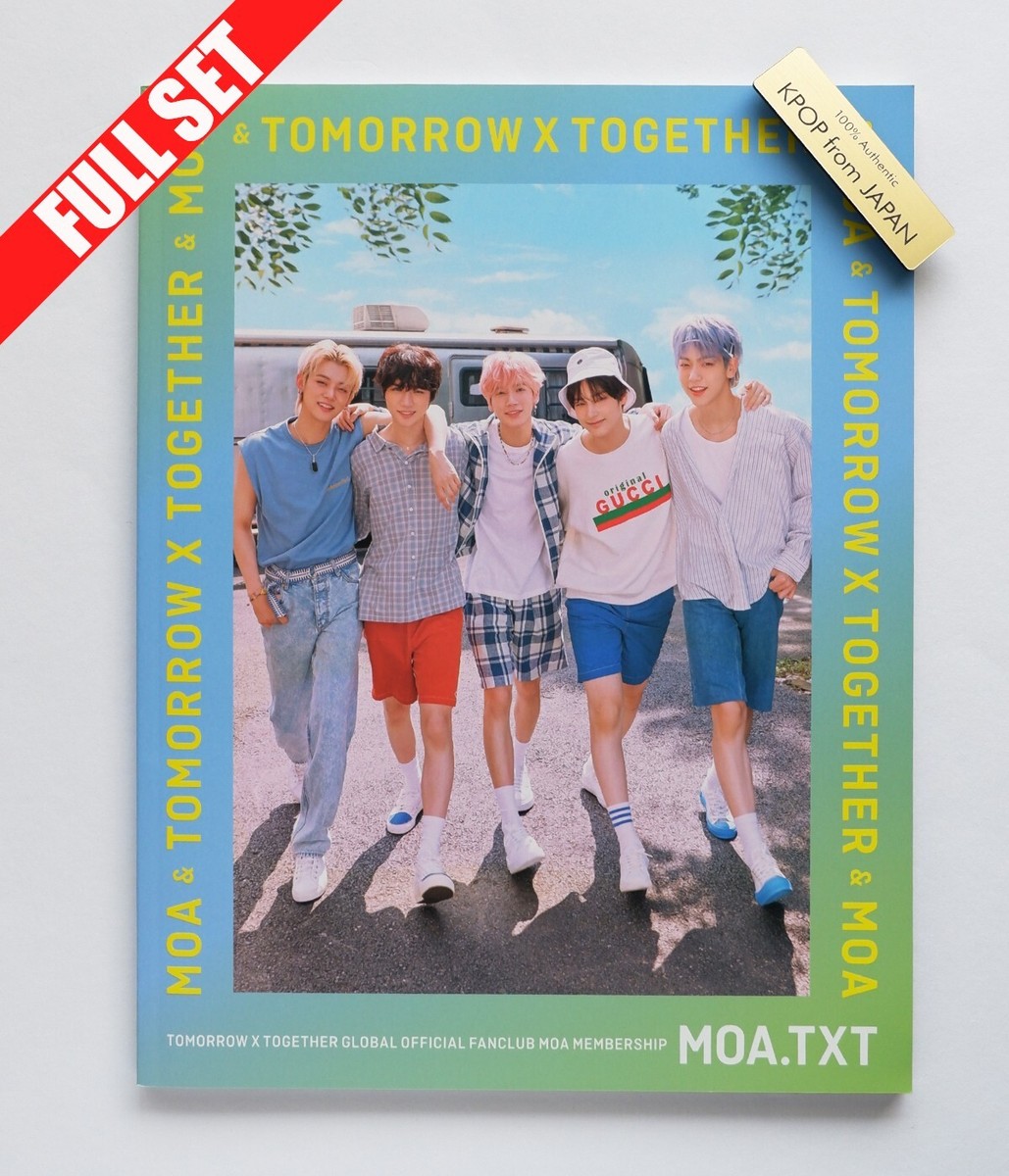 TXT MOA 2nd Membership Full Set Welcome Kit Official MD Photocard