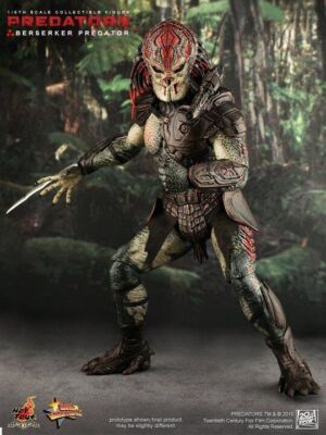 Hot Toys Mms130 1/6 Predator Berserk Predator Lion Face Predator