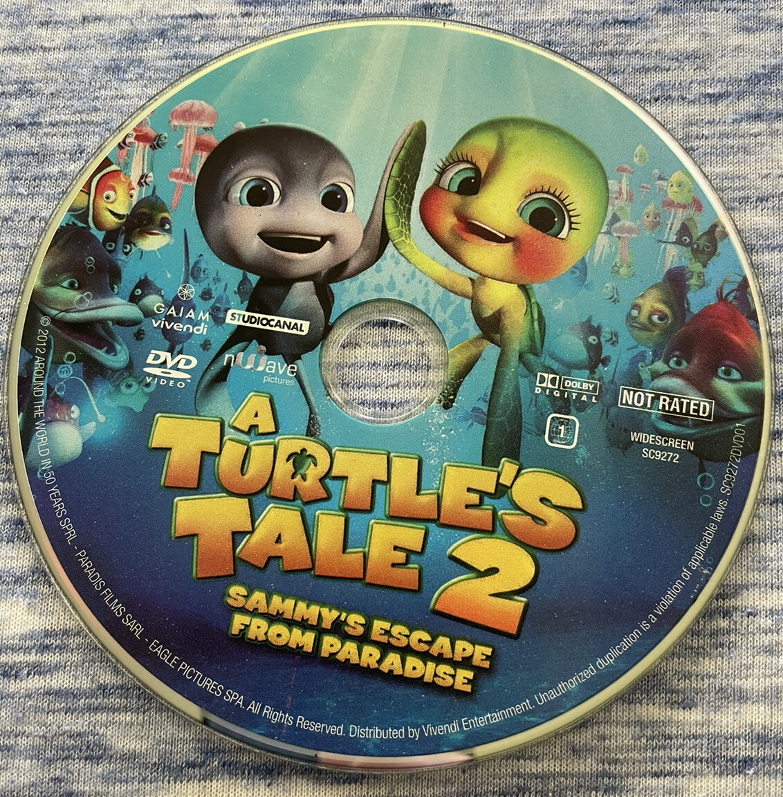 A Turtle's Tale 2: Sammy's Escape From Paradise DVD - Preowned