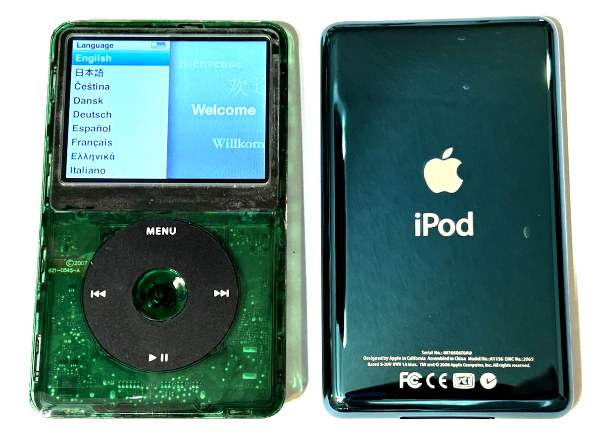 APPLE iPOD CLASSIC 7th Generation Atomic IVY Green 1TB SSD with