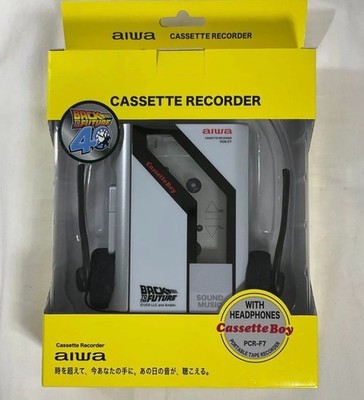 Back To The Future 40th Portable Cassette Player AIWA Cassette Boy