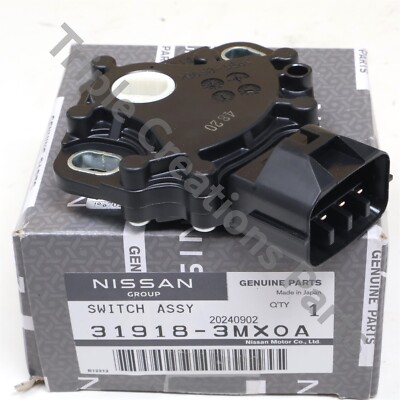 Genuine Nissan 31918-3MX0A Park/Neutral Position Switch 319183MX0A